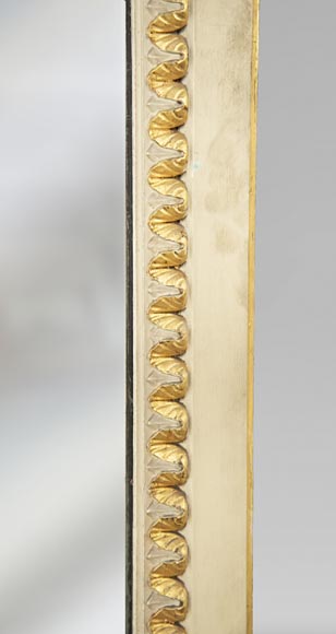 Antique trumeau decorated with a gilded frieze in the Louis XVI style-4
