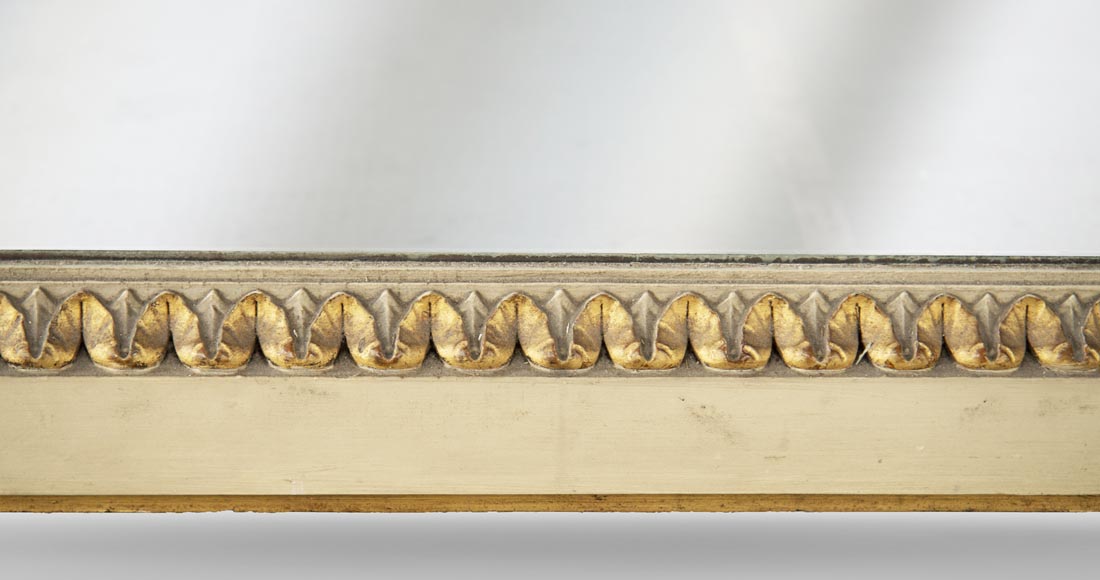 Antique trumeau decorated with a gilded frieze in the Louis XVI style-5