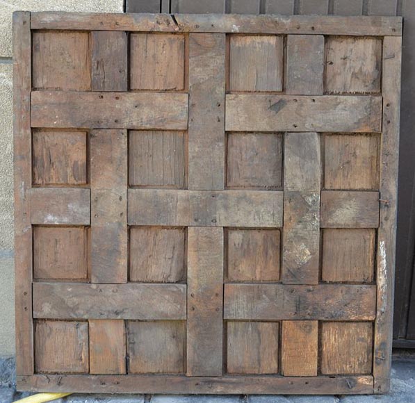 Lot of Versailles parquet flooring and Chantilly oak parquet flooring from the 18th century-6