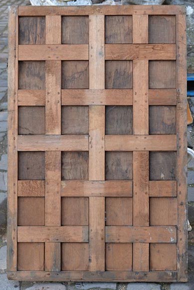 Lot of Versailles parquet flooring and Chantilly oak parquet flooring from the 18th century-10