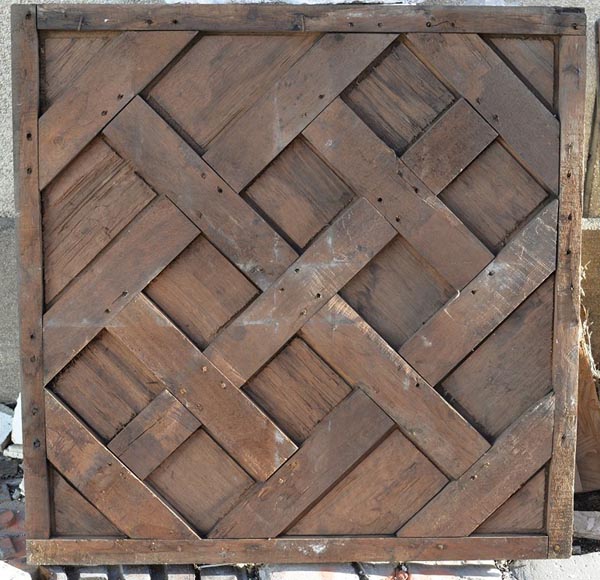 Lot of Versailles parquet flooring and Chantilly oak parquet flooring from the 18th century-15
