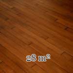 Lot of 28 m² of oak parquet flooring