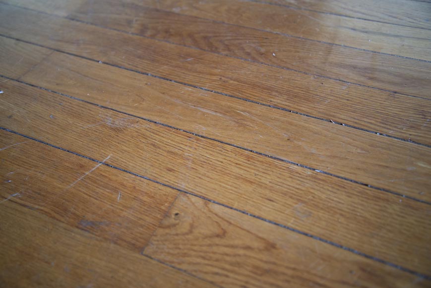 Lot of 38 m2 of old oak parquet flooring-3