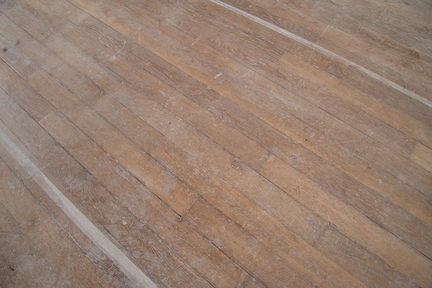 Lot of 25 m2 of antique oak parquet flooring-2