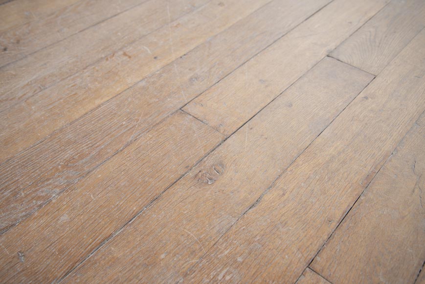 Lot of 25 m2 of antique oak parquet flooring-5