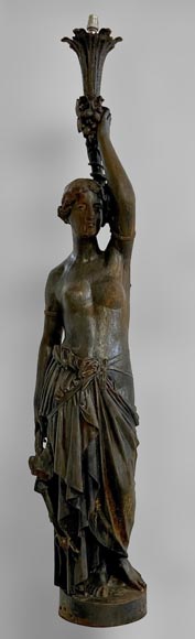 VAL D'OSNE Foundry - Exceptional Renaissance style fountain Model