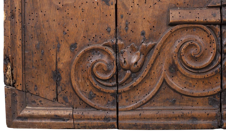Louis XVI period walnut fireback matrix Louis XVI period walnut fireback matrix-6