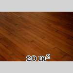 Lot of 20 m² of old oak parquet flooring