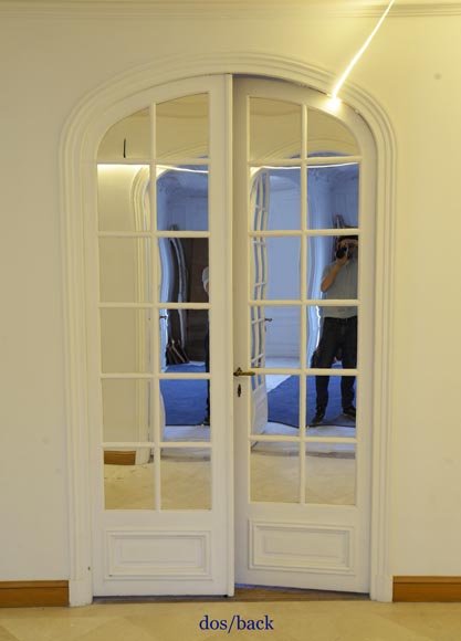 Pair of double doors with mirrors -4