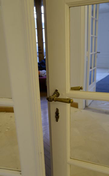 Pair of double doors with mirrors -6