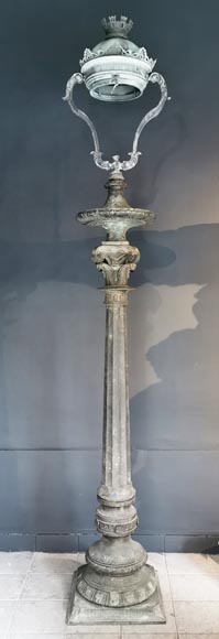 Important pair of bronze candelabra, 1868-5