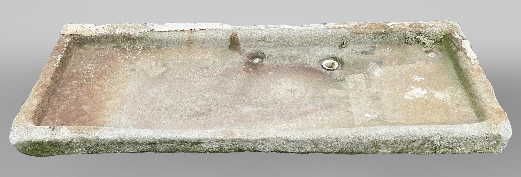 Rare antique stone sink, 18th century-0