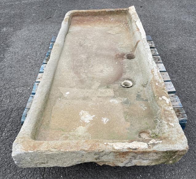 Rare antique stone sink, 18th century-3