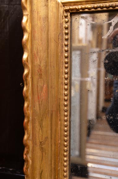 Louis Philippe style rectangular mirror-2