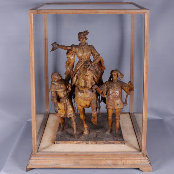 Jean GAUTHERIN (1840 – 1890) (attr. to), Wax model for the monument to Étienne MARCEL, 1882-0