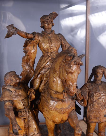 Jean GAUTHERIN (1840 – 1890) (attr. to), Wax model for the monument to Étienne MARCEL, 1882-3