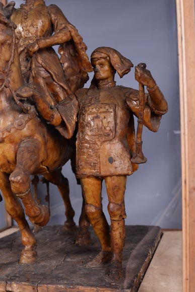 Jean GAUTHERIN (1840 – 1890) (attr. to), Wax model for the monument to Étienne MARCEL, 1882-6