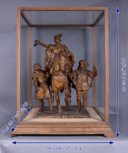 Jean GAUTHERIN (1840 – 1890) (attr. to), Wax model for the monument to Étienne MARCEL, 1882-7