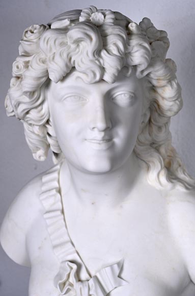 Auguste Clésinger, Bust of a Woman or Flora Auguste Clésinger, Bust of a Woman or Flora-1