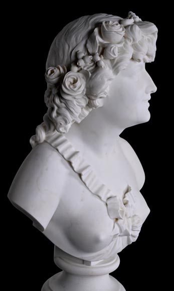 Auguste Clésinger, Bust of a Woman or Flora Auguste Clésinger, Bust of a Woman or Flora-4