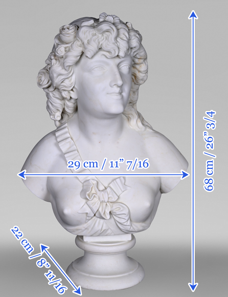 Auguste Clésinger, Bust of a Woman or Flora Auguste Clésinger, Bust of a Woman or Flora-10