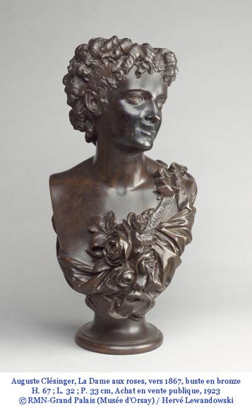 Auguste Clésinger, Bust of a Woman or Flora Auguste Clésinger, Bust of a Woman or Flora-11