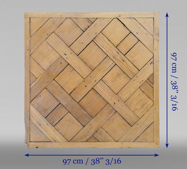 Versailles oak parquet flooring set, 18th century-14