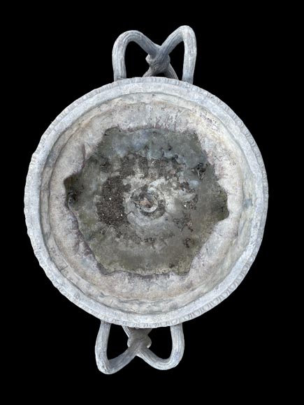 Pair of lead vases after the Warwick Vase Pair of lead vases after the Warwick Vase-7