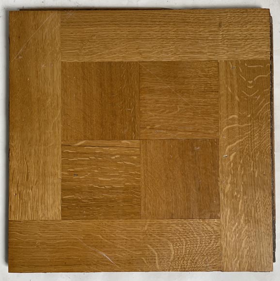 Lot of 35m² of parquet flooring shaped as squares-1