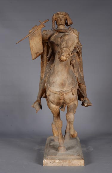 Jean-Antoine IDRAC (1849 – 1884), Plaster model for contest of the Étienne MARCEL monument, 1882-0