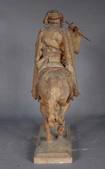Jean-Antoine IDRAC (1849 – 1884), Plaster model for contest of the Étienne MARCEL monument, 1882-6