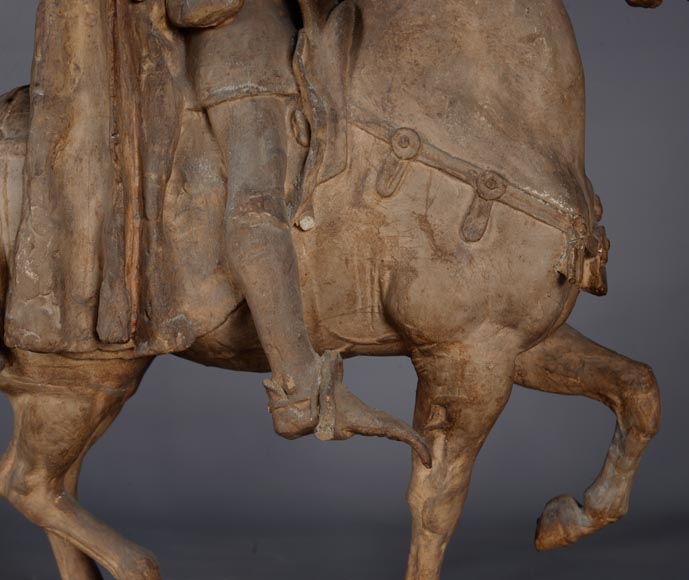 Jean-Antoine IDRAC (1849 – 1884), Plaster model for contest of the Étienne MARCEL monument, 1882-8