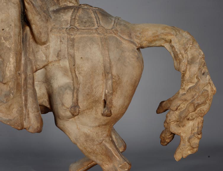 Jean-Antoine IDRAC (1849 – 1884), Plaster model for contest of the Étienne MARCEL monument, 1882-12