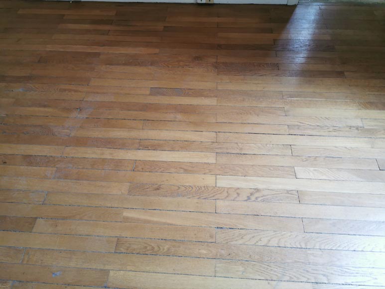 Lot of 11m² of old oak parquet flooring-4