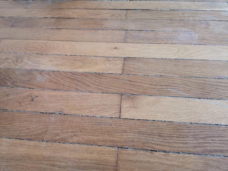 Lot of 11m² of old oak parquet flooring-5