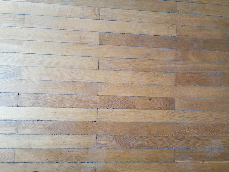 Lot of 11m² of old oak parquet flooring-6