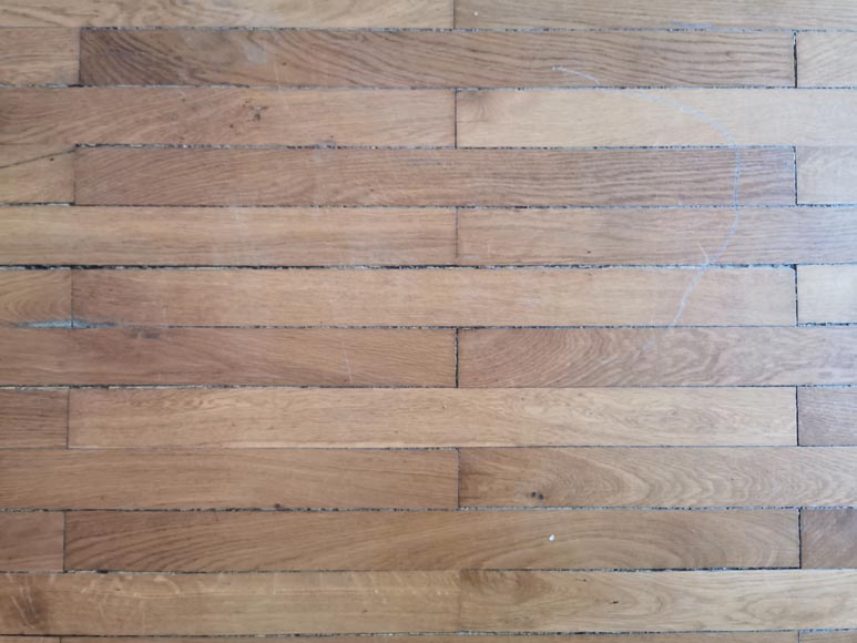 Lot of 11m² of old oak parquet flooring-7
