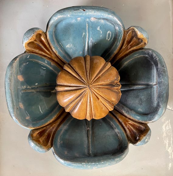 Emile Müller (1823-1889), Set of earthenware panels, circa 1880-1889-4