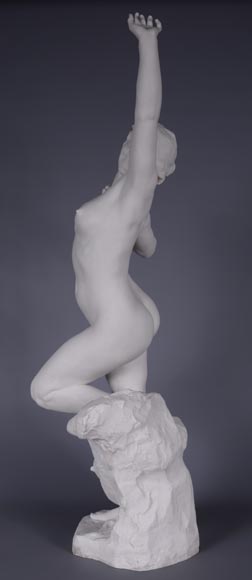  Manufacture de Sèvres «Matinado », ceramic sculpture from a model by Félix CHARPENTIER, 1910-6