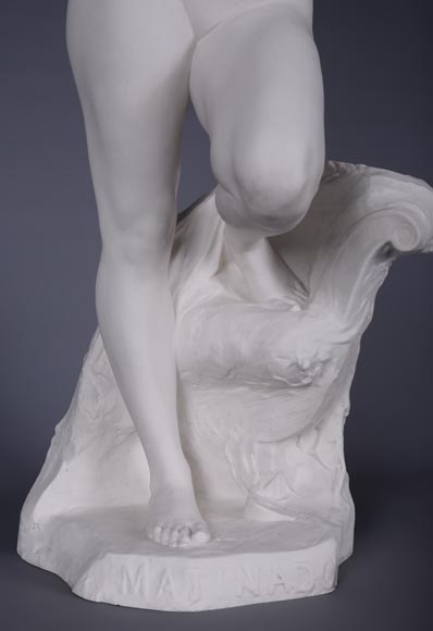  Manufacture de Sèvres «Matinado », ceramic sculpture from a model by Félix CHARPENTIER, 1910-12