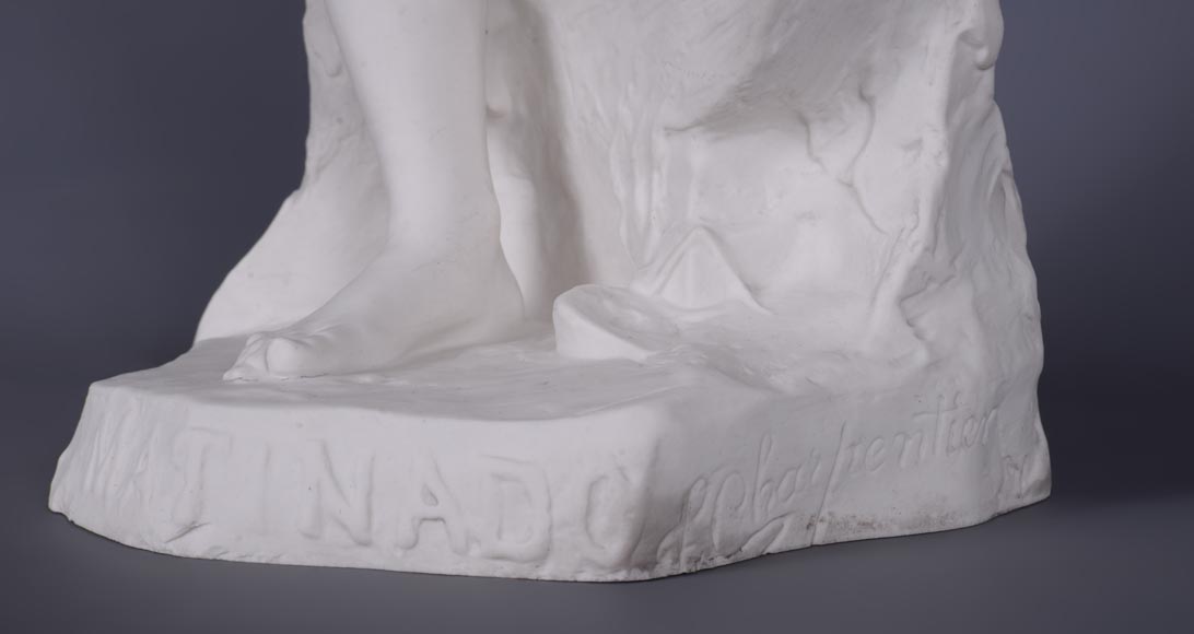  Manufacture de Sèvres «Matinado », ceramic sculpture from a model by Félix CHARPENTIER, 1910-13