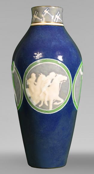 Émile BRACQUEMOND, Octave GUILLONNET, Winner's vase, 1924