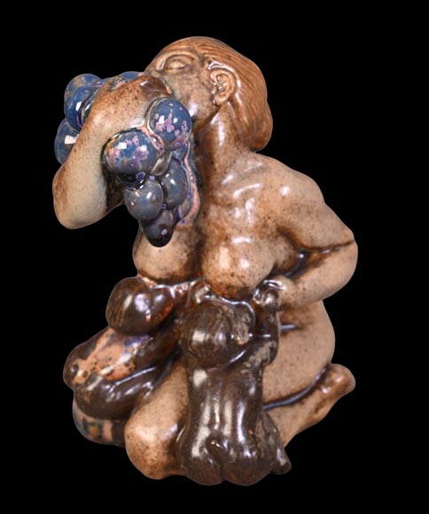 Kai Nielsen (1882–1924) for Bing & Grøndahl “Bacchanale” table garniture in glazed stoneware Kai Nielsen (1882–1924) for Bing & Grøndahl “Bacchanale” table garniture in glazed stoneware-5