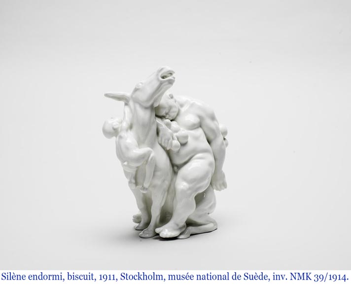 Kai Nielsen (1882–1924) for Bing & Grøndahl “Bacchanale” table garniture in glazed stoneware Kai Nielsen (1882–1924) for Bing & Grøndahl “Bacchanale” table garniture in glazed stoneware-19