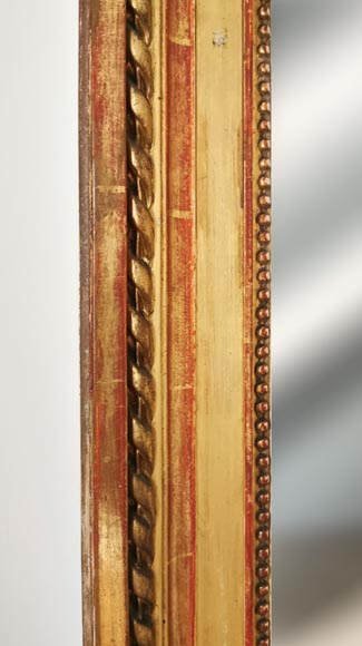 Napoleon III wood and stucco trumeau-5