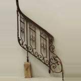 Napoleon III wrought iron bannister