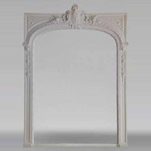 Napoleon III style trumeau with small lions heads