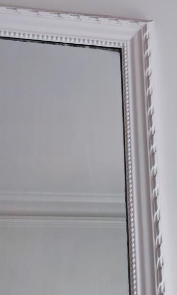 Small Louis XVI trumeau with a ribbon frieze-2