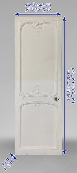 Series of four simple Louis XV style doors-17