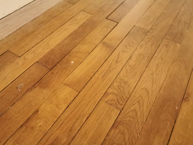 Lot of 22m² of old oak parquet flooring-3